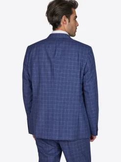 Pierre Cardin Herren Sakko Grant in blau