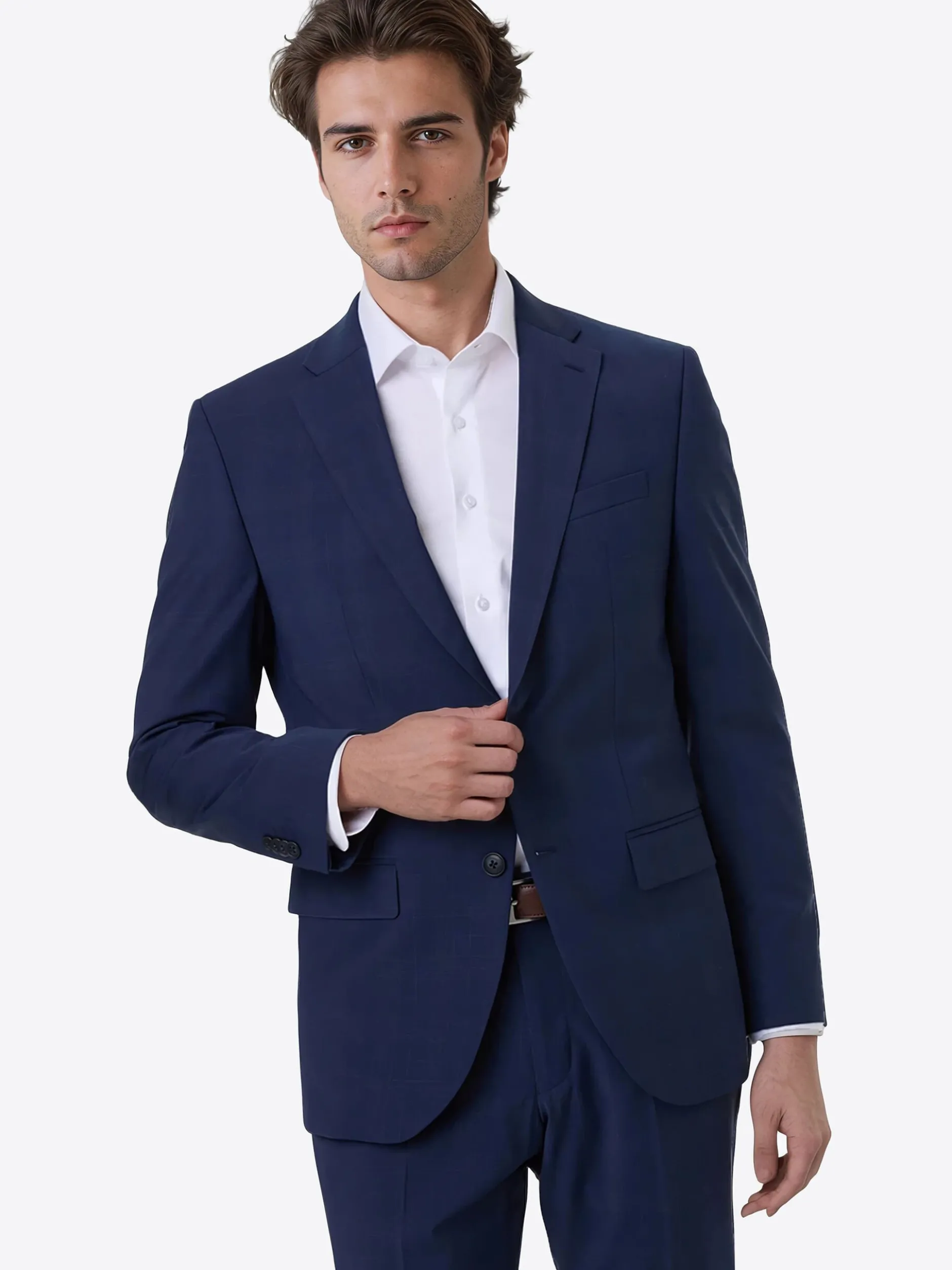 Pierre Cardin Herren Sakko Grant in blau