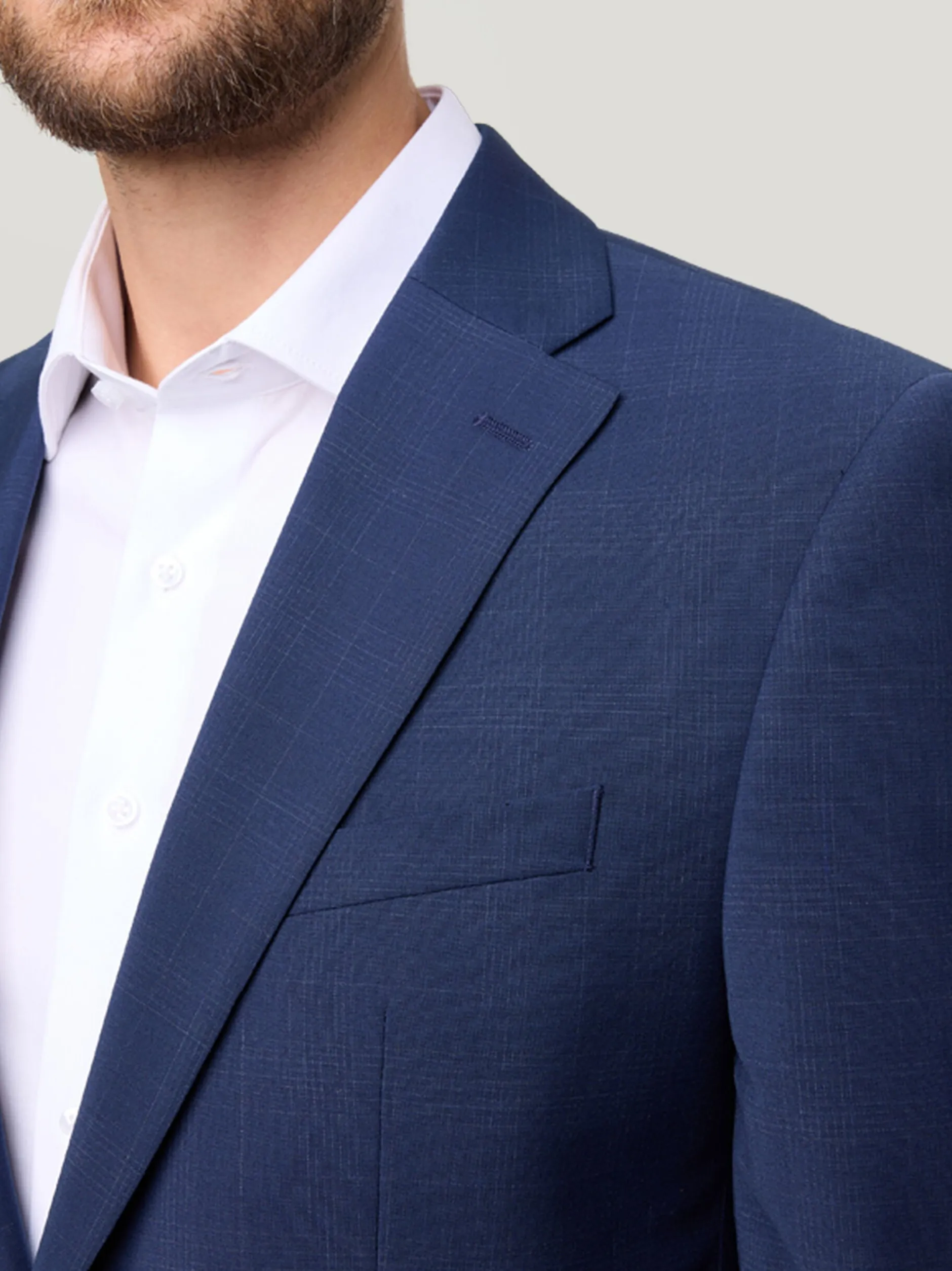 Pierre Cardin Herren Sakko Grant in blau