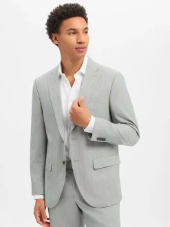 Pierre Cardin Herren Sakko mit Wollanteil - Grant-R in grau