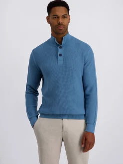 Pierre Cardin Herren Strickpullover in blau