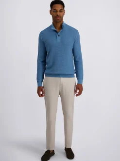 Pierre Cardin Herren Strickpullover in blau