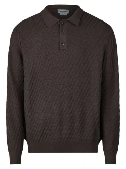 Pierre Cardin Herren Strickpullover in braun