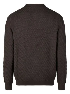 Pierre Cardin Herren Strickpullover in braun