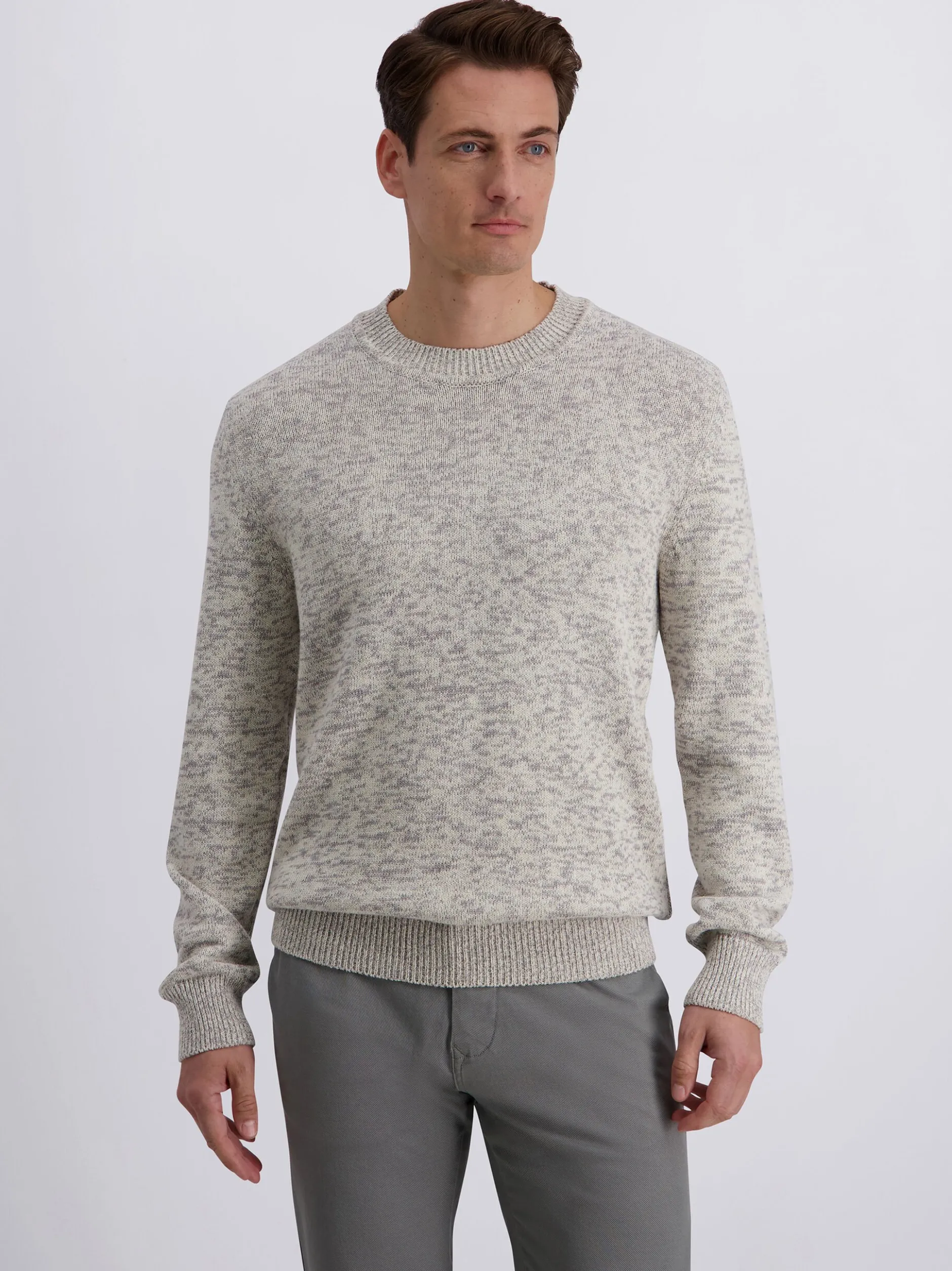 Pierre Cardin Herren Strickpullover in grau