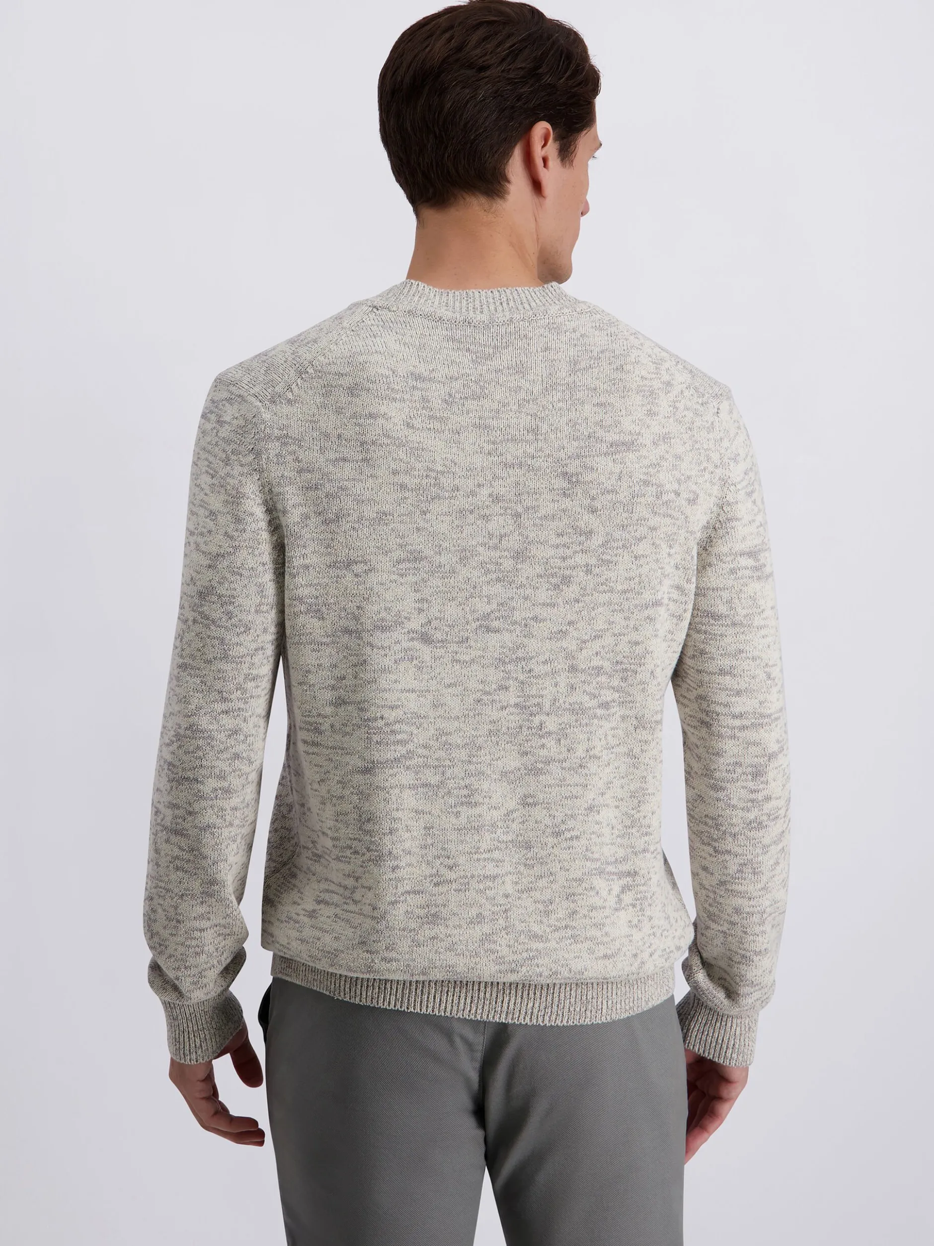 Pierre Cardin Herren Strickpullover in grau