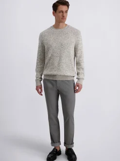 Pierre Cardin Herren Strickpullover in grau