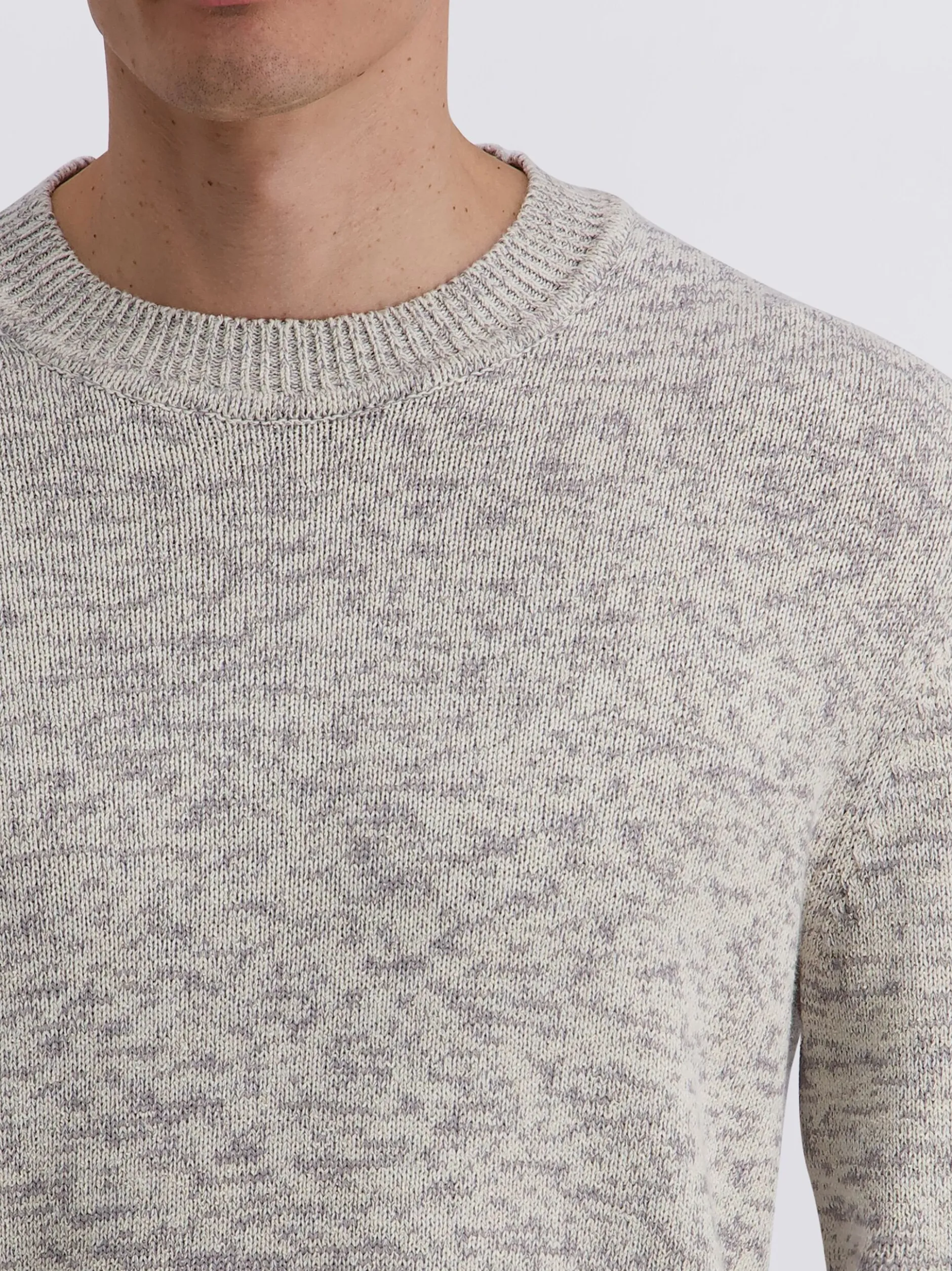 Pierre Cardin Herren Strickpullover in grau