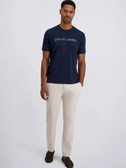 Pierre Cardin Herren T-Shirt in blau - Ärmel: kurzarm