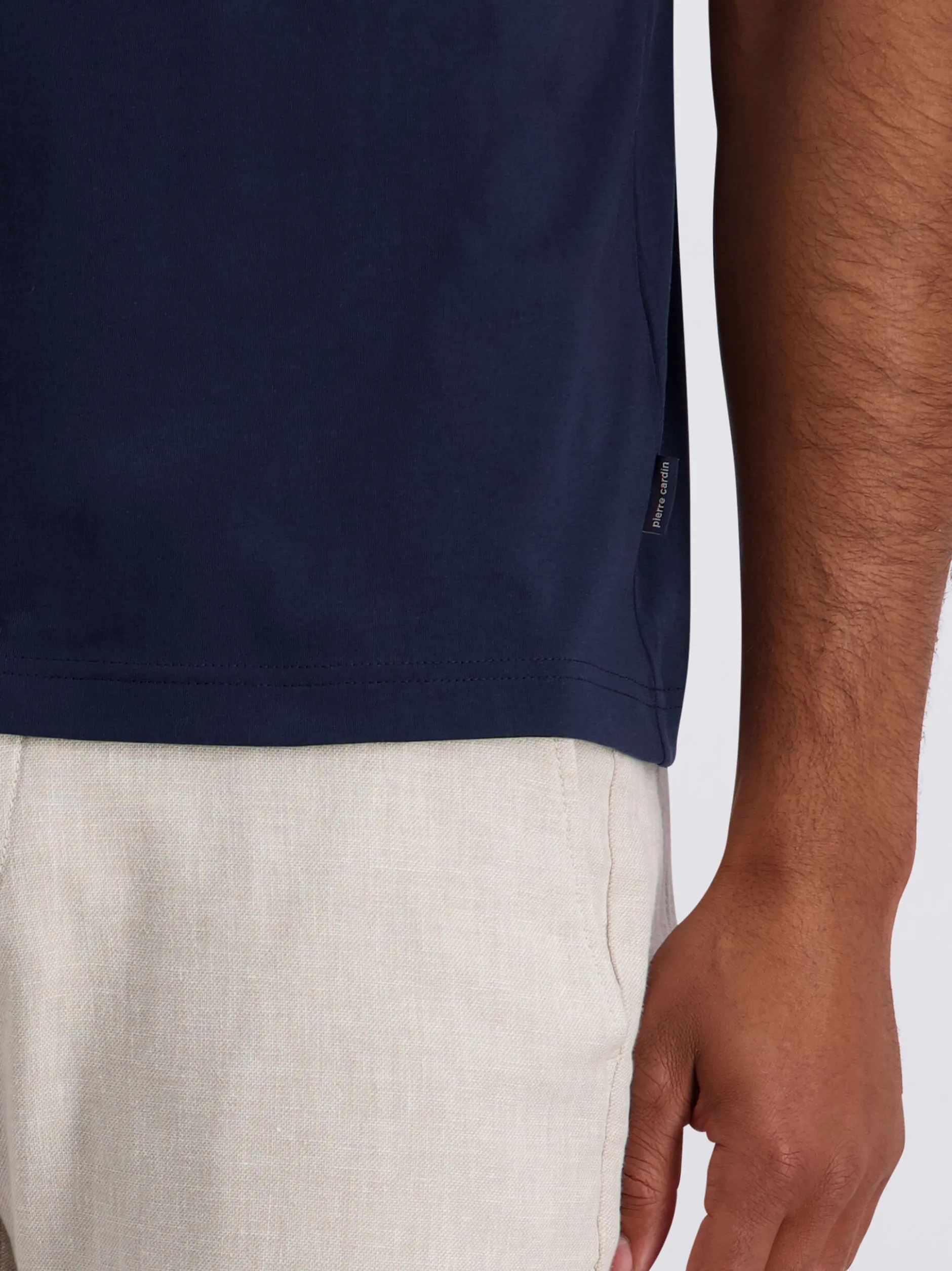 Pierre Cardin Herren T-Shirt in blau - Ärmel: kurzarm