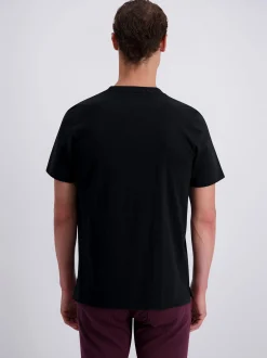 Pierre Cardin Herren T-Shirt in schwarz - Ärmel: kurzarm