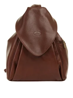 piké Damen Cityrucksack in braun