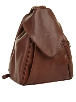 piké Damen Cityrucksack in braun