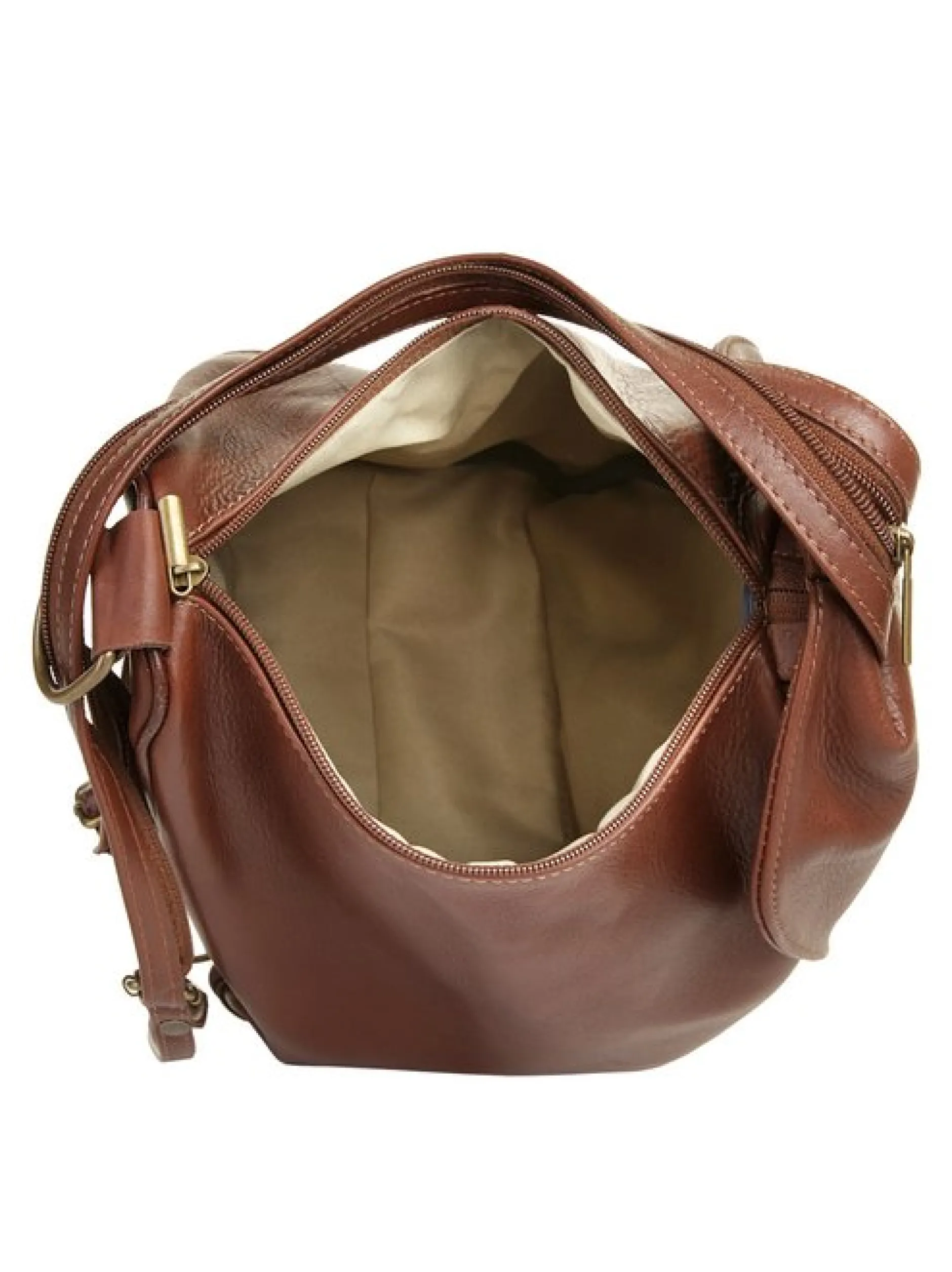 piké Damen Cityrucksack in braun