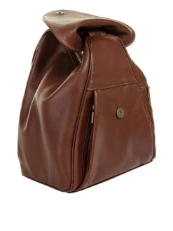 piké Damen Cityrucksack in braun