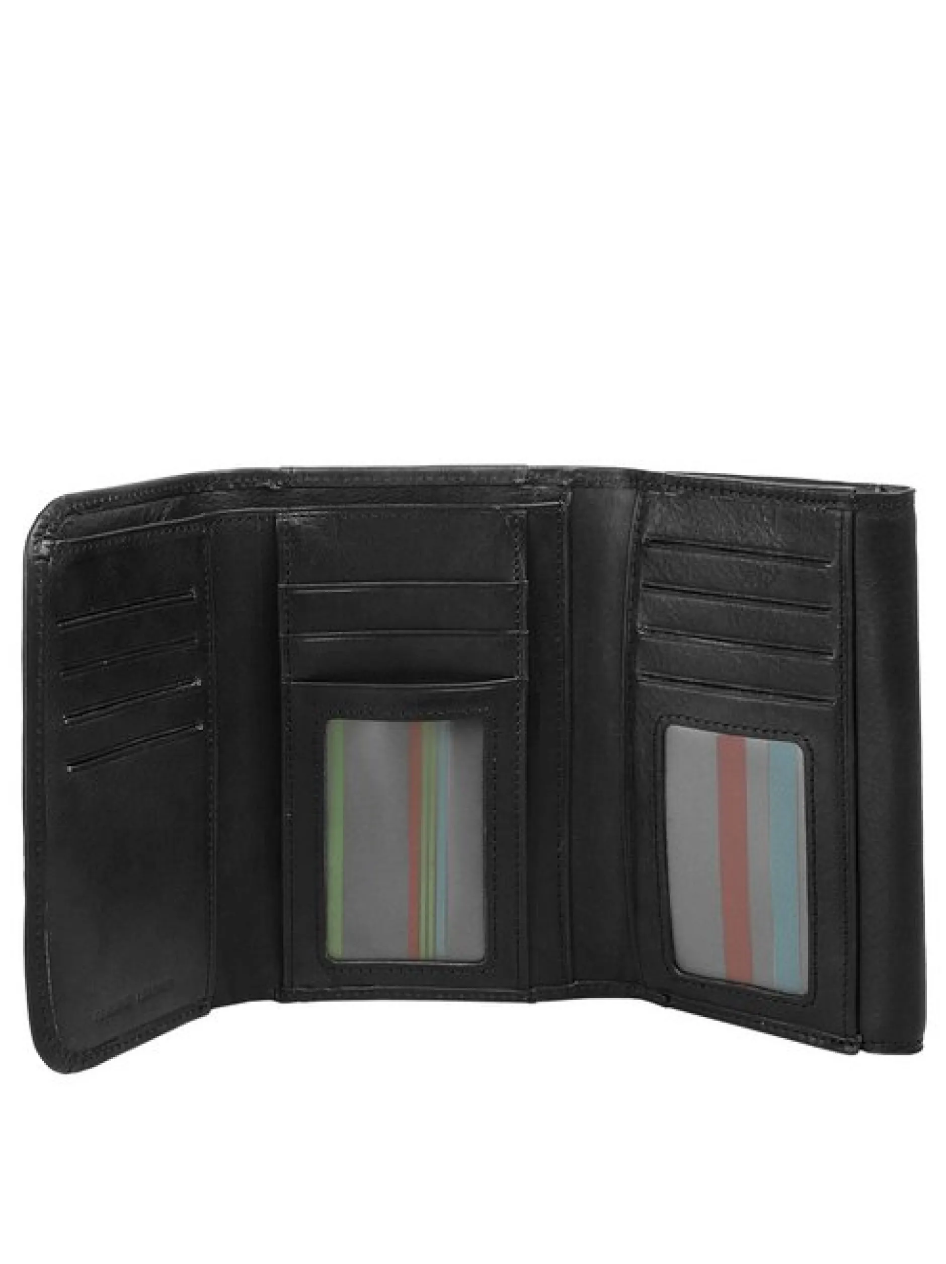 piké Damen Geldbörse in schwarz