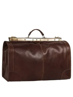 piké Unisex Doktortasche / Reisetasche in braun