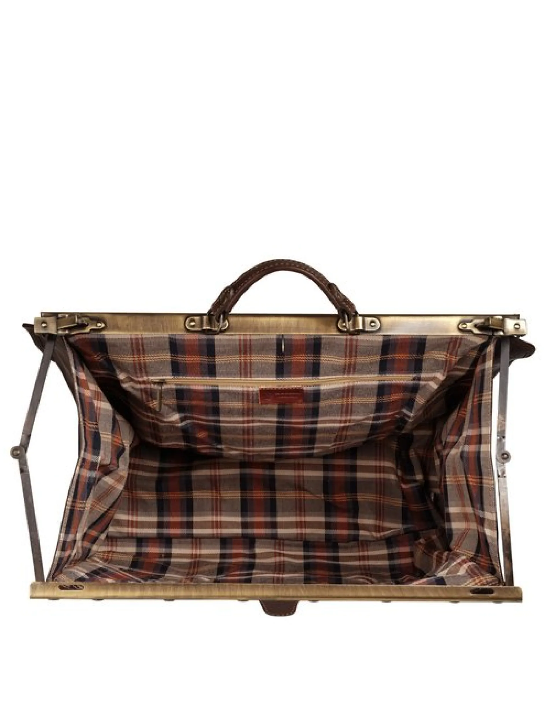 piké Unisex Doktortasche / Reisetasche in braun
