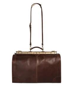 piké Unisex Doktortasche / Reisetasche in braun