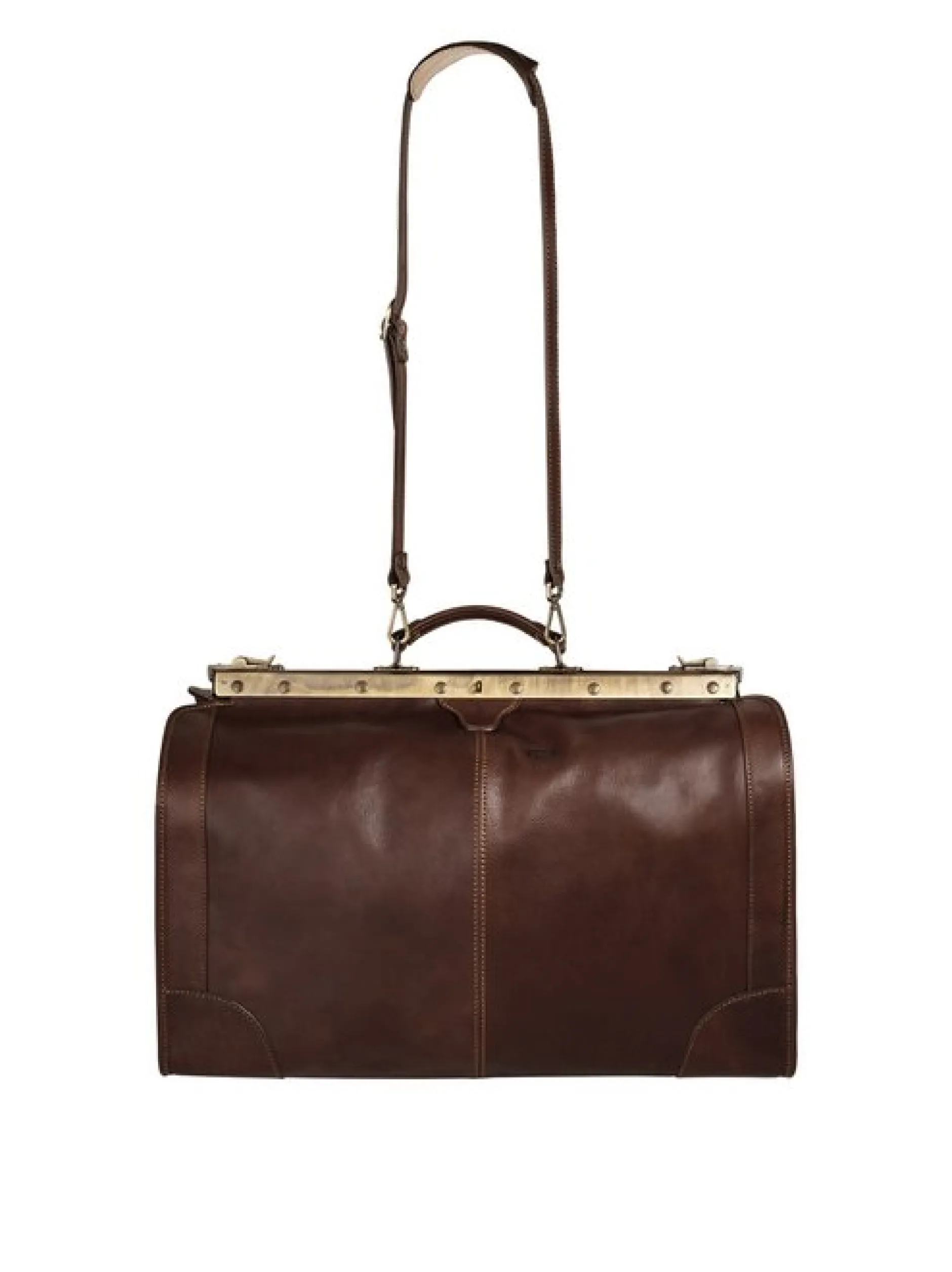 piké Unisex Doktortasche / Reisetasche in braun