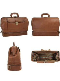 piké Unisex Reisetasche in braun