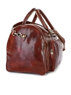 piké Unisex Reisetasche in braun