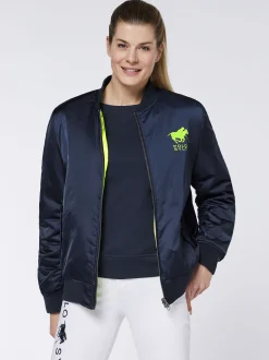 Polo Sylt Damen Blouson in marine blau