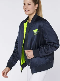 Polo Sylt Damen Blouson in marine blau