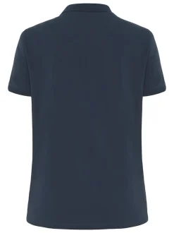 Polo Sylt Damen Polo in marine blau - Ärmel: kurzarm