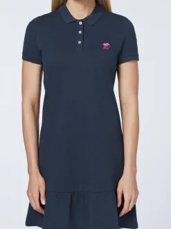 Polo Sylt Damen Polokleid in marine blau