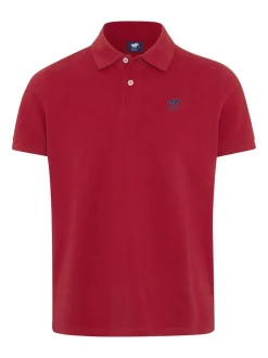 Polo Sylt Herren Poloshirt in bordeaux rot