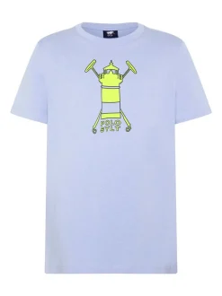 Polo Sylt Jungen T-Shirt in hellblau - Ärmel: kurzarm