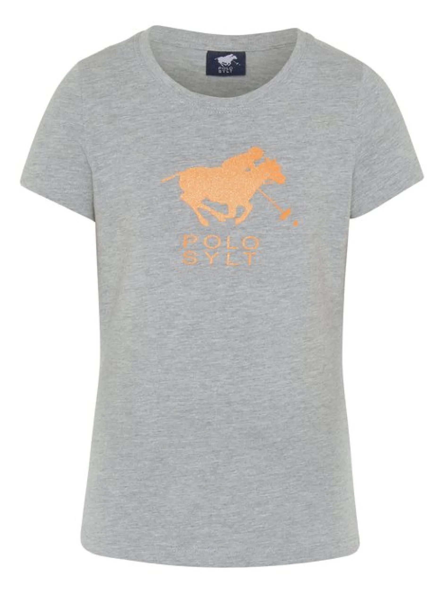 Polo Sylt Mädchen T-Shirt in hellgrau grau