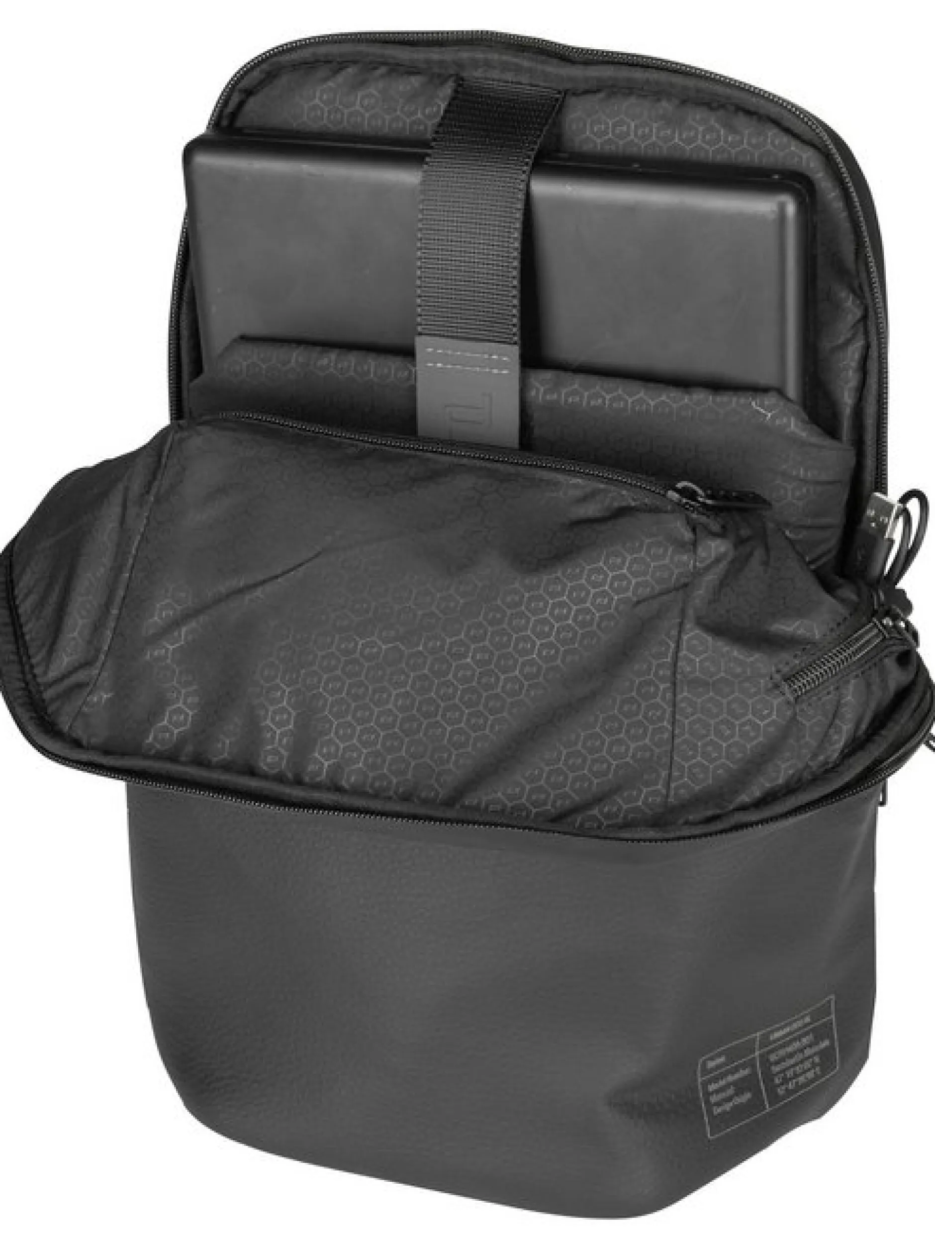 Porsche Design Unisex Rucksack - Urban Eco Leather XS in schwarz