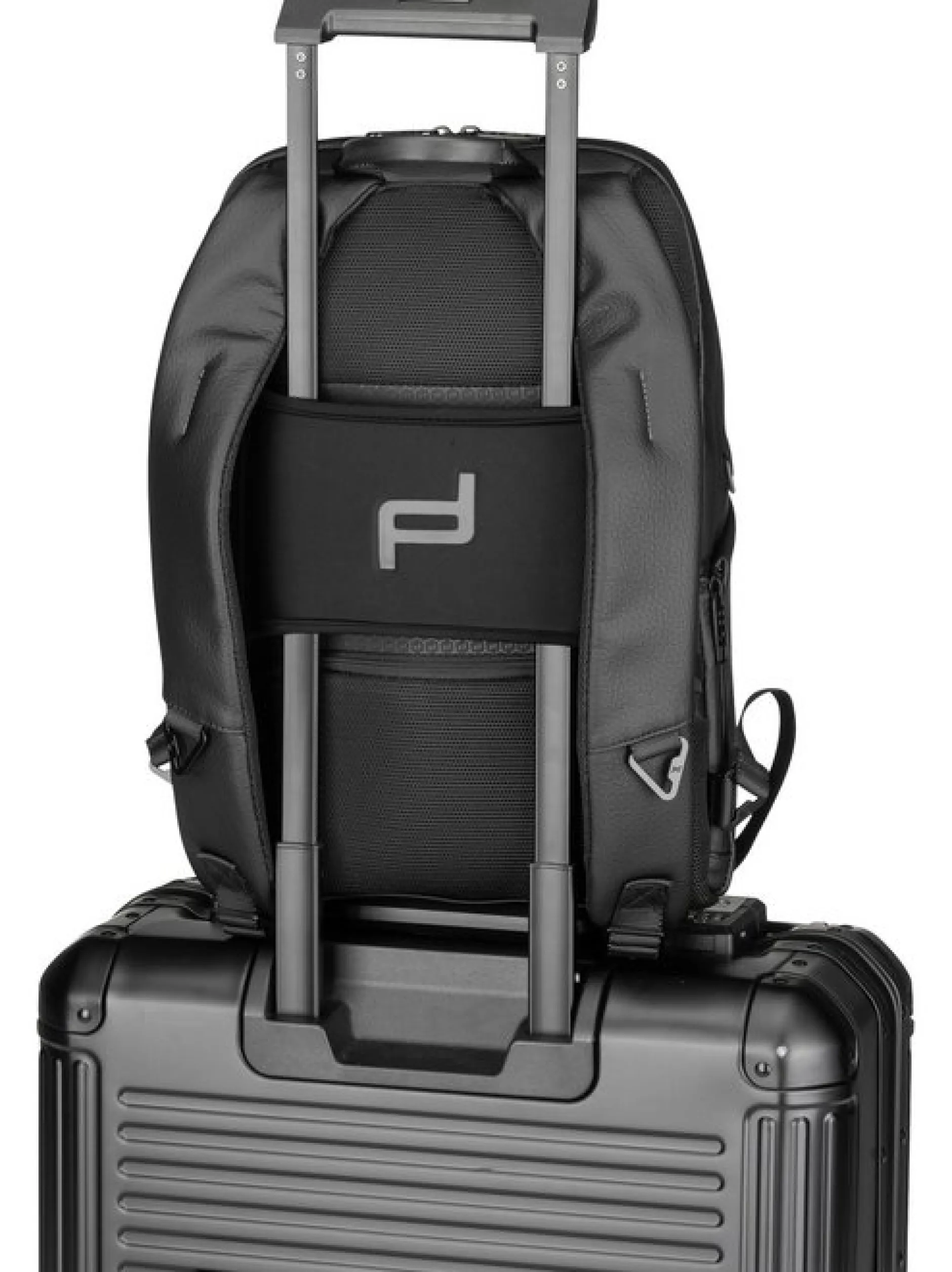 Porsche Design Unisex Rucksack - Urban Eco Leather XS in schwarz