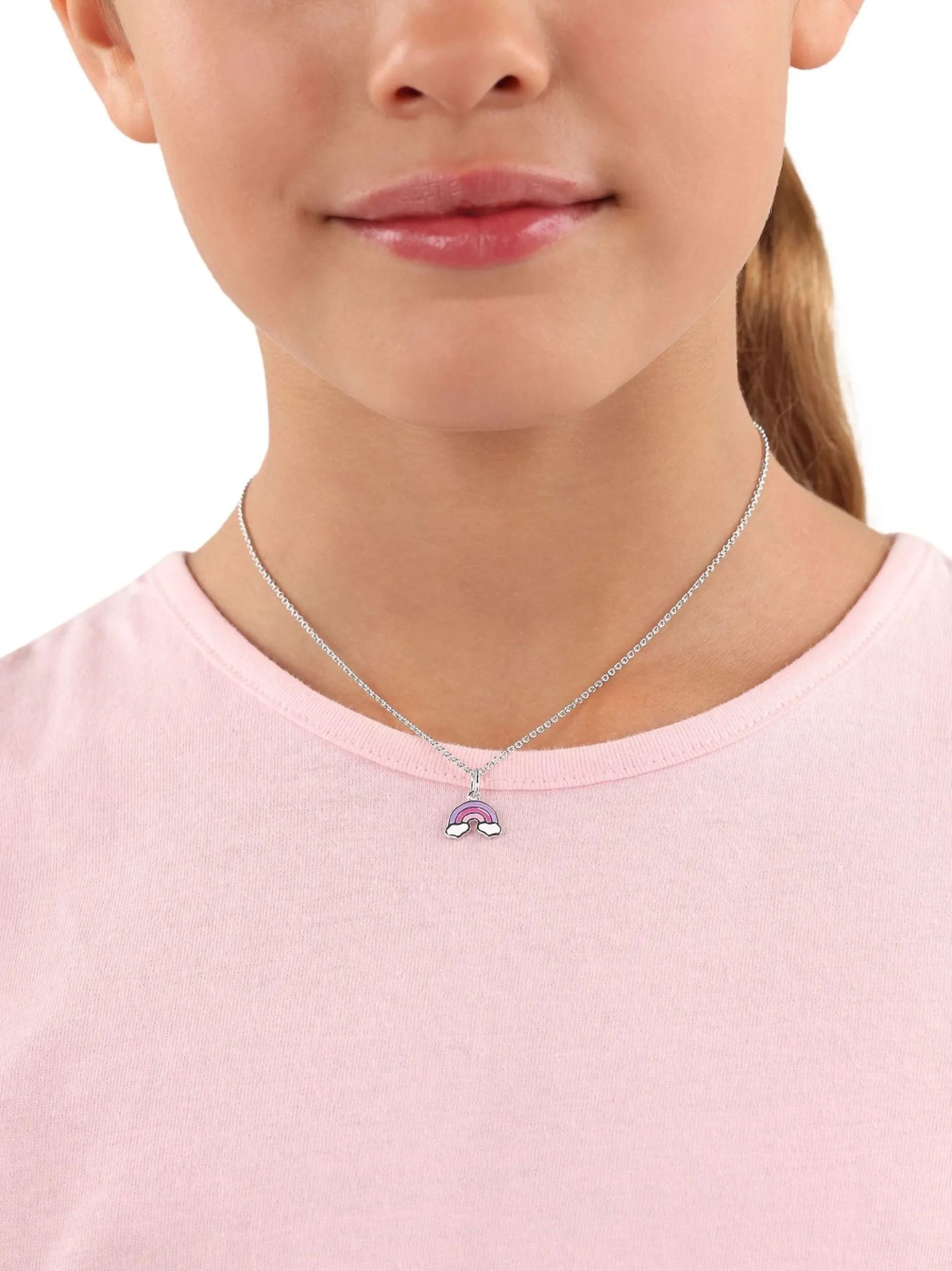 Prinzessin Lillifee Mädchen Kette mit Anhänger in lila