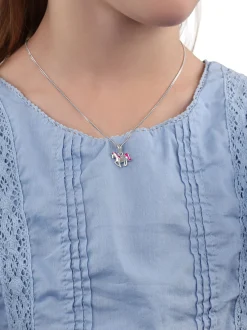 Prinzessin Lillifee Mädchen Kette mit Anhänger in silber