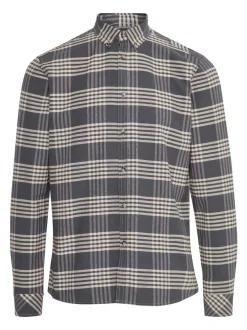 11 Project Herren Langarmhemd - PRPhineas in beige