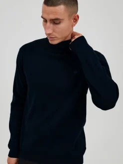 11 Project Herren Rollkragenpullover - PRSandis in blau