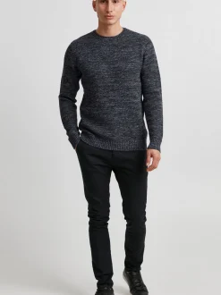 11 Project Herren Rundhalspullover - PRAlaric in blau