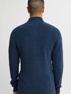 11 Project Herren Strickjacke - PREdu in blau
