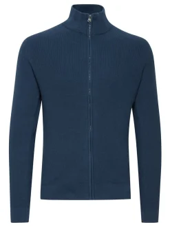 11 Project Herren Strickjacke - PREdu in blau