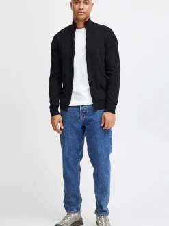 11 Project Herren Strickjacke - PRMelker in schwarz