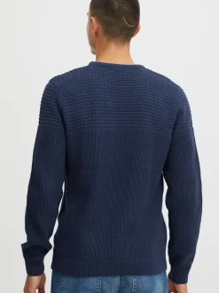 11 Project Herren Strickpullover - PRAdamus in blau