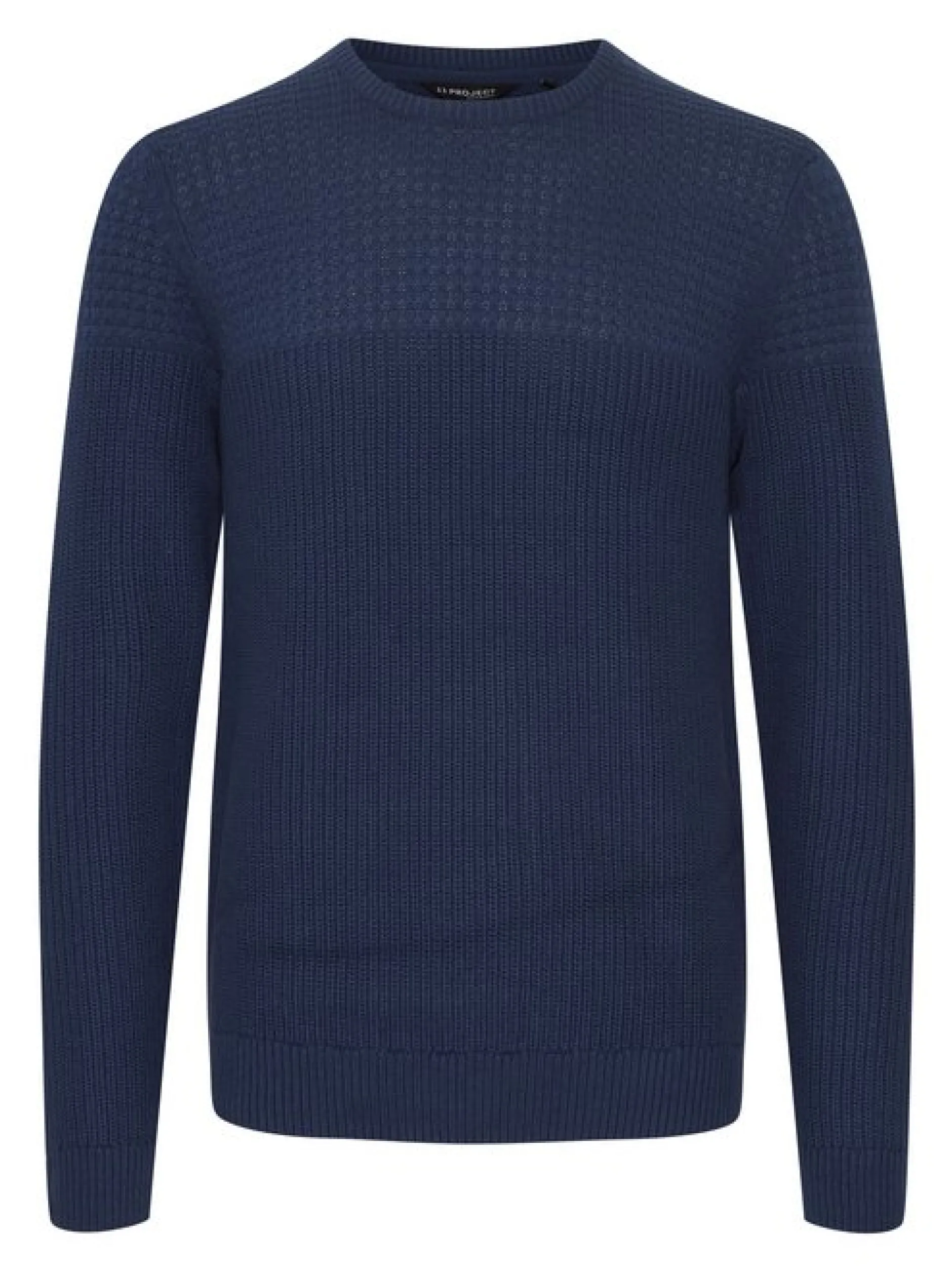 11 Project Herren Strickpullover - PRAdamus in blau
