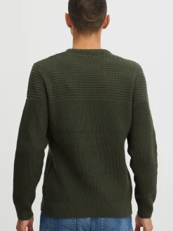 11 Project Herren Strickpullover - PRAdamus in grün