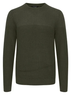 11 Project Herren Strickpullover - PRAdamus in grün