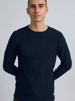 11 Project Herren Strickpullover - PRFriko in blau