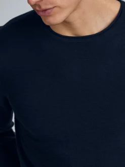 11 Project Herren Strickpullover - PRFriko in blau