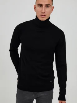 11 Project Herren Strickpullover - PRIngbert in schwarz